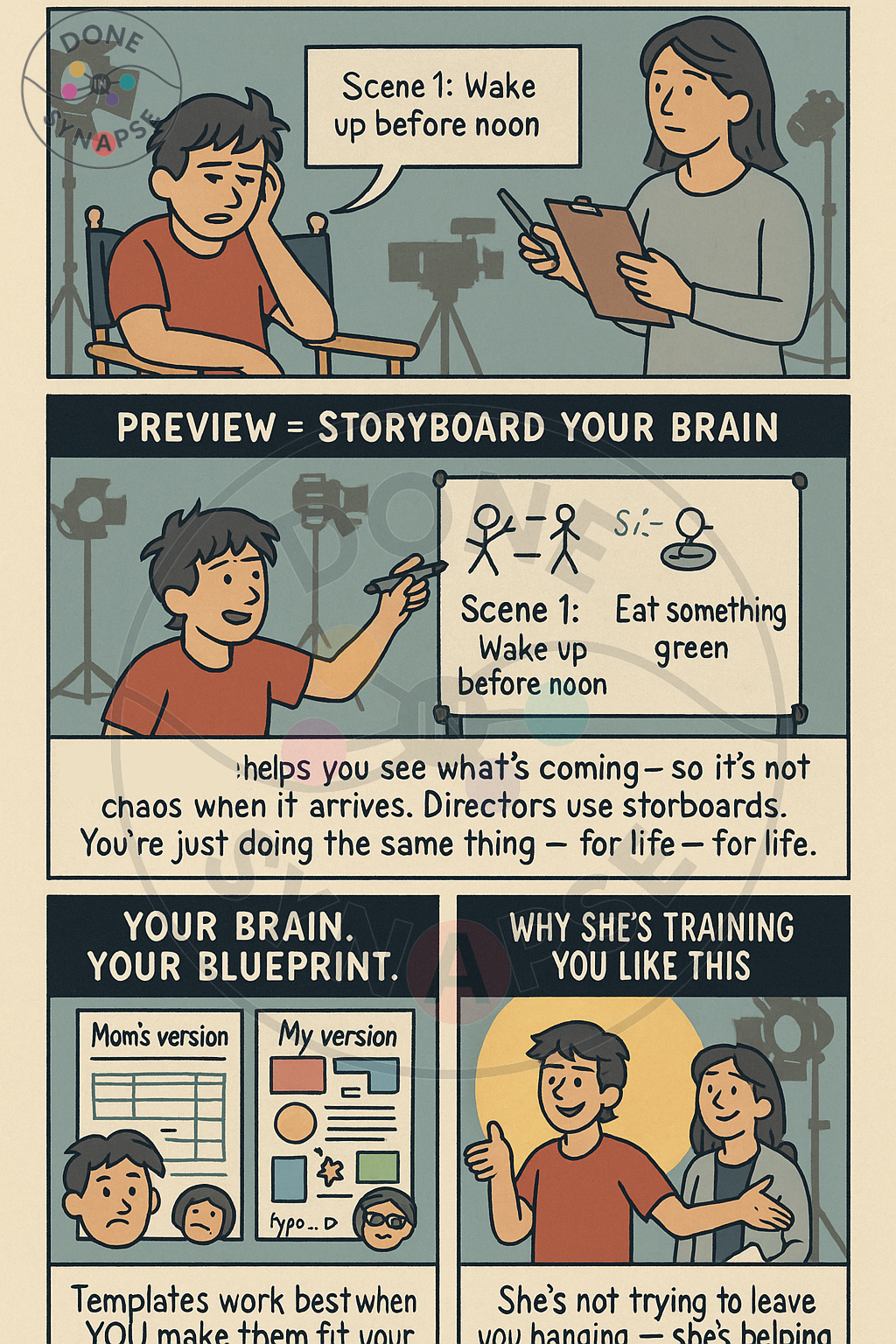 Planning & attack terms sticker